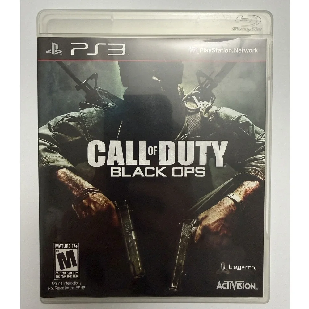 Call of Duty Black Ops (Sony PlayStation 3, 2010) PS3 CIB Case Disc Insert
